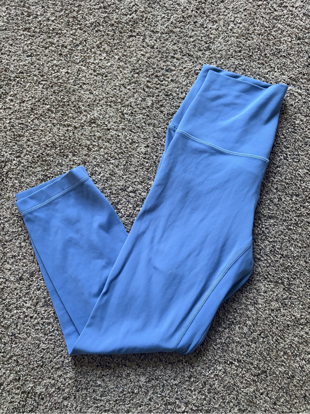 Lululemon Blue High-Waist Active Leggings size 4 (small)